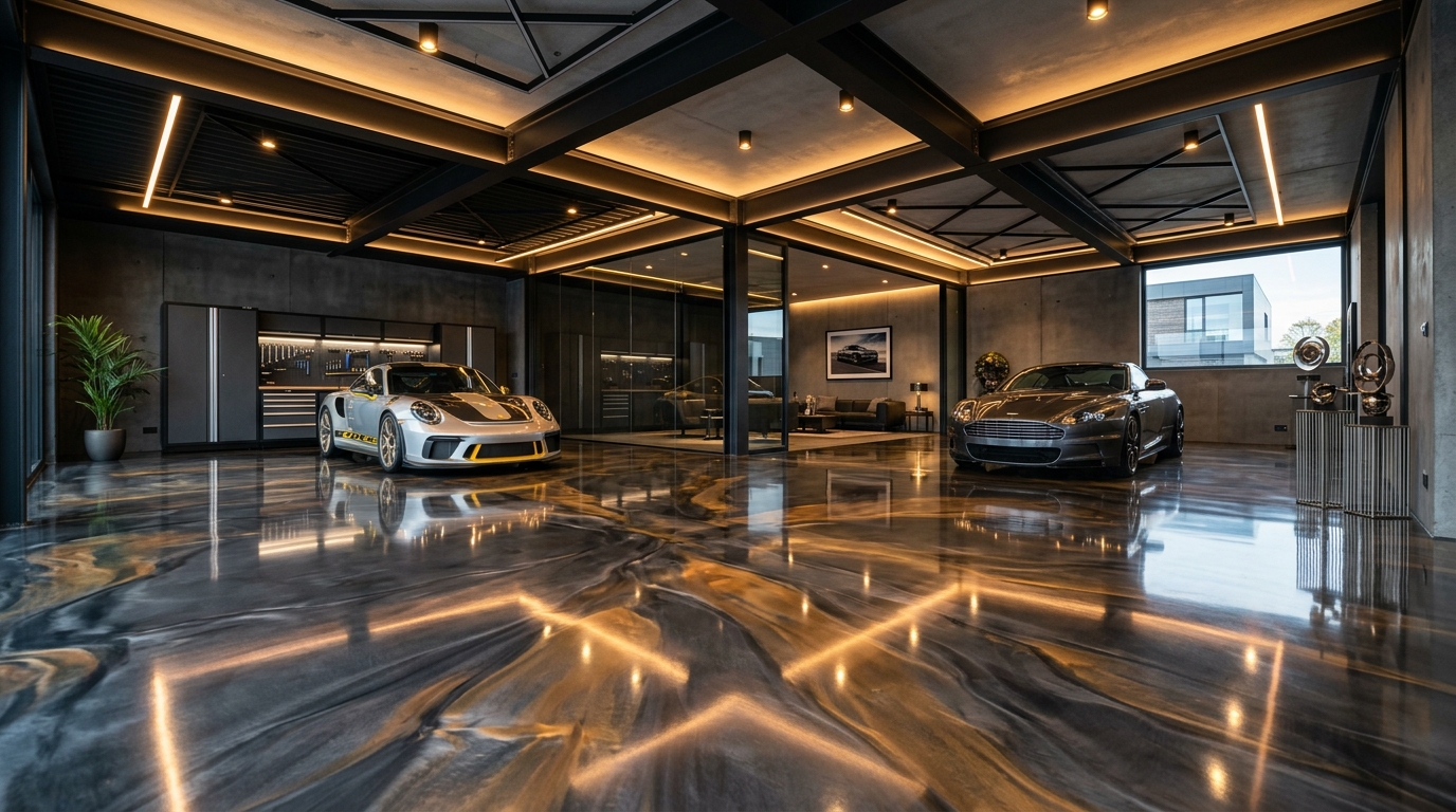 Precision Epoxy Artistry Luxury Flooring